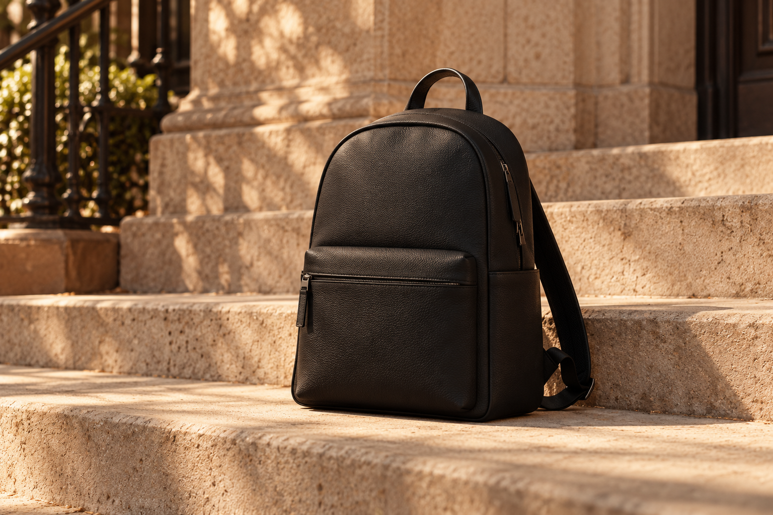 Dark backpack