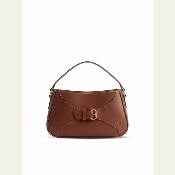April Brown Crossbody Bag