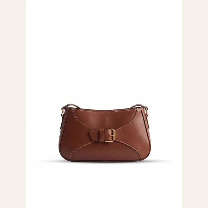 April Brown Crossbody Bag, view 3