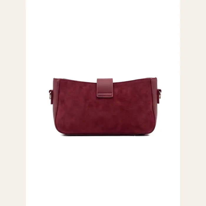 Aries Maroon Crossbody Bag, alternate view