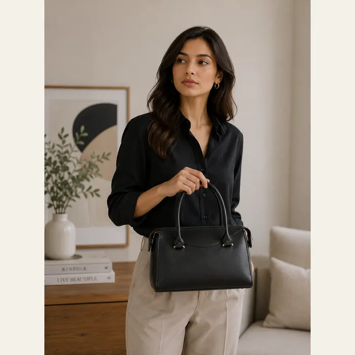Ashford Black Handbag, alternate view