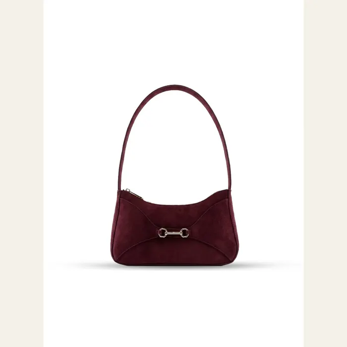 Derby Maroon Shoulder Bag