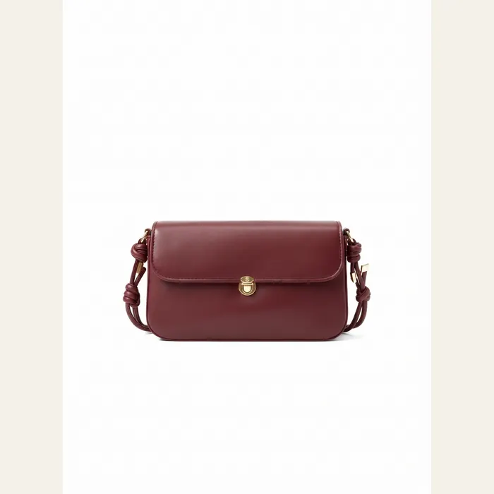 Leo Maroon Shoulder Bag