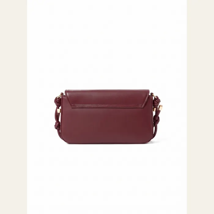 Leo Maroon Shoulder Bag, view 3