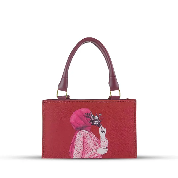 Mini Shein Maroon Shoulder Bag