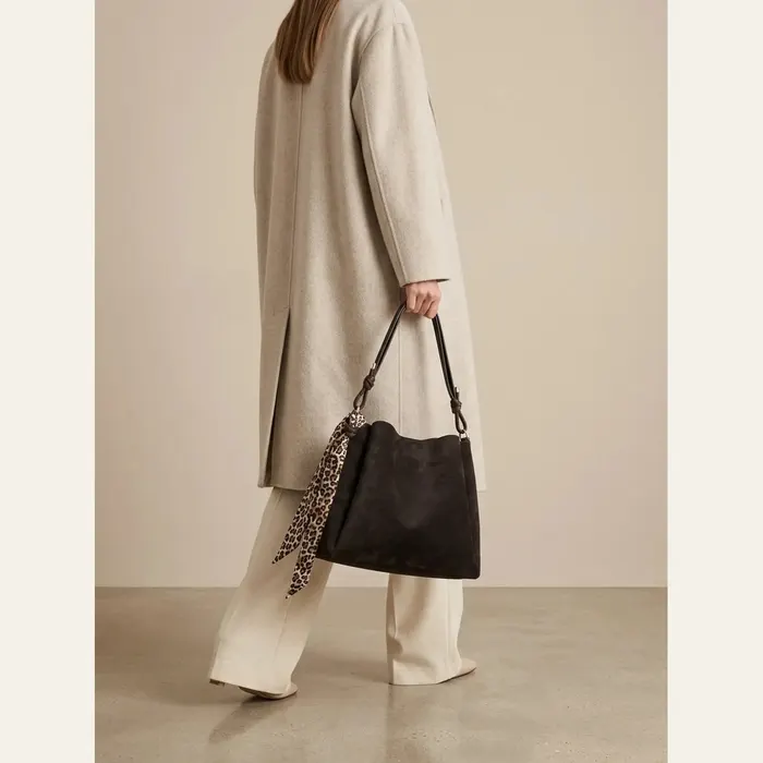 Monaco Black Hobo Bag, alternate view