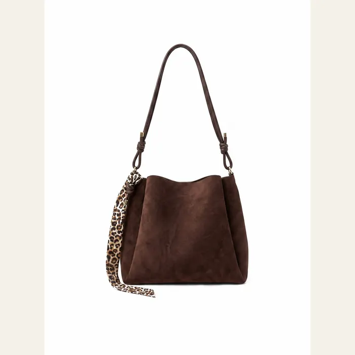 Monaco Choco Hobo Bag, view 3