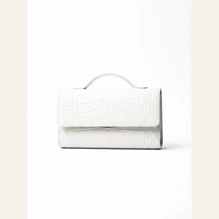 Niro White Handbag, view 3