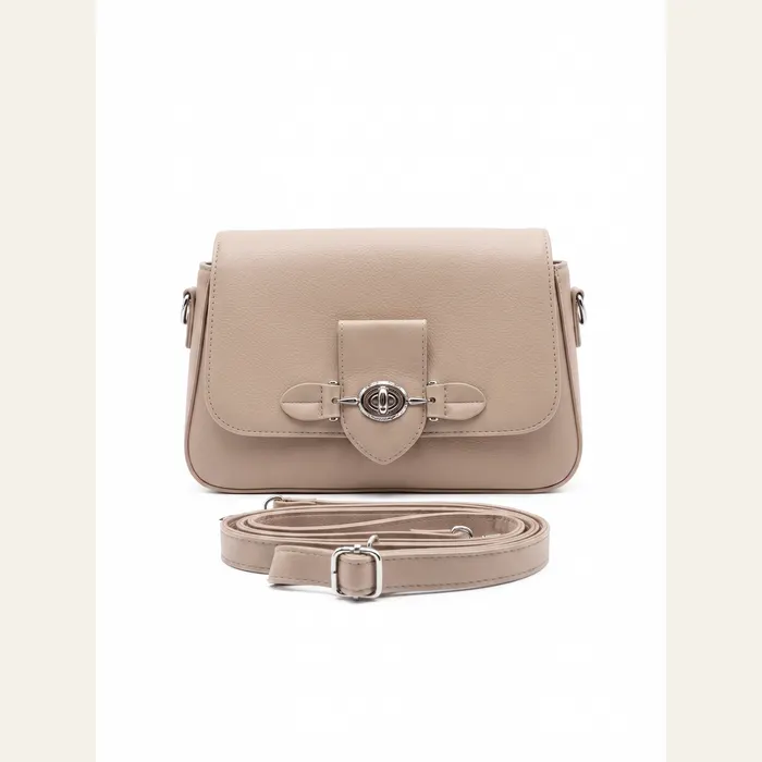 Nyra Beige Crossbody Bag, alternate view