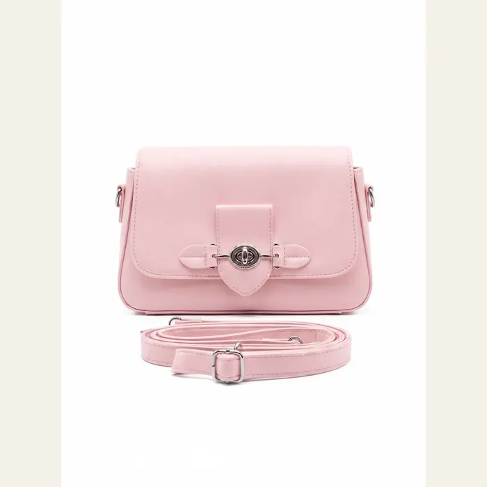 Nyra Pink Crossbody Bag, alternate view