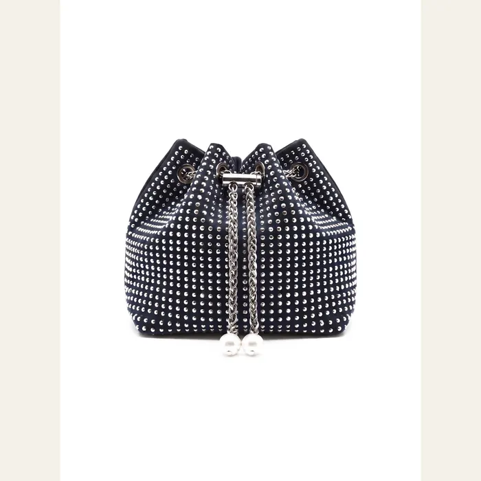 Opaline Silver Crossbody Bag