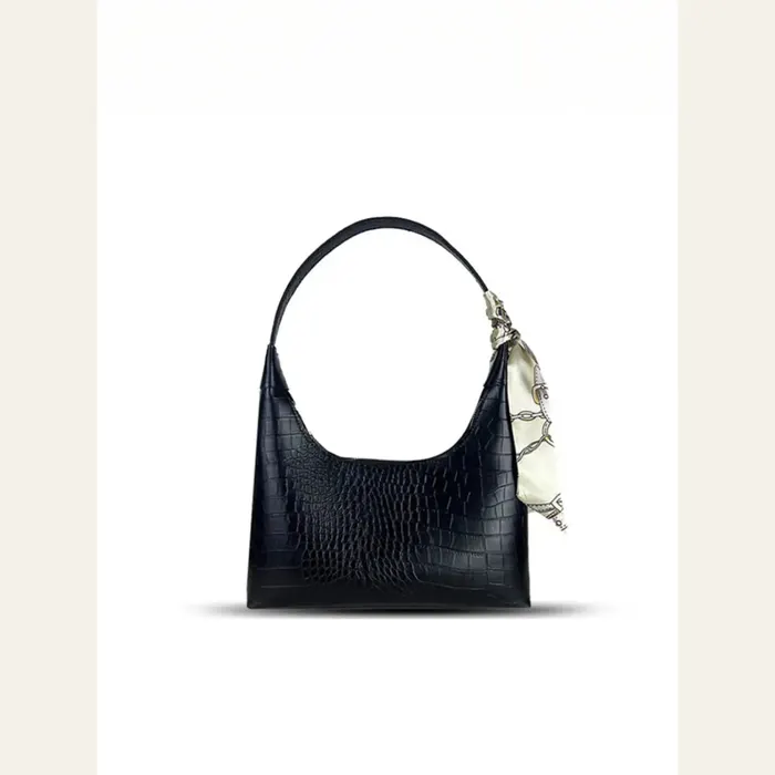Paris Black Shoulder Bag