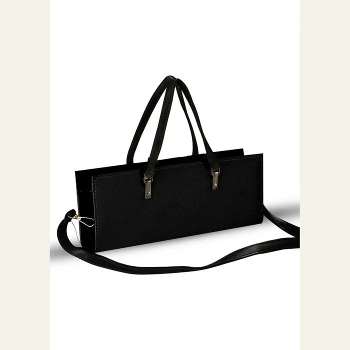 Selena Black Shoulder Bag, alternate view