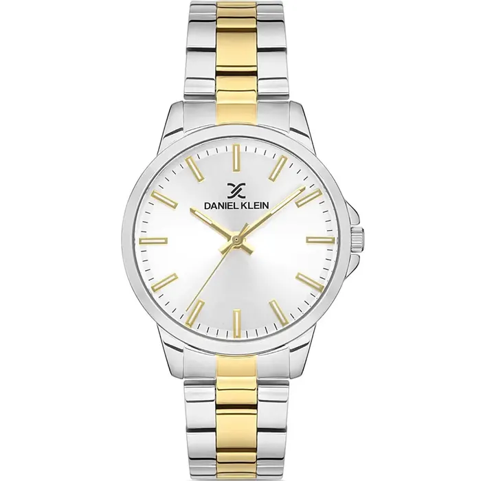 Daniel Klein DK13099-4 Metal Band Men Watch in White, main view