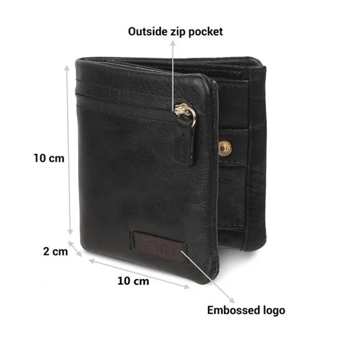 Black Wallet 21-40, view 3