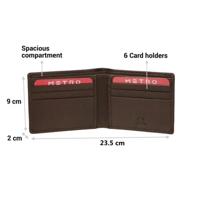 Brown Wallet 55-4, view 3