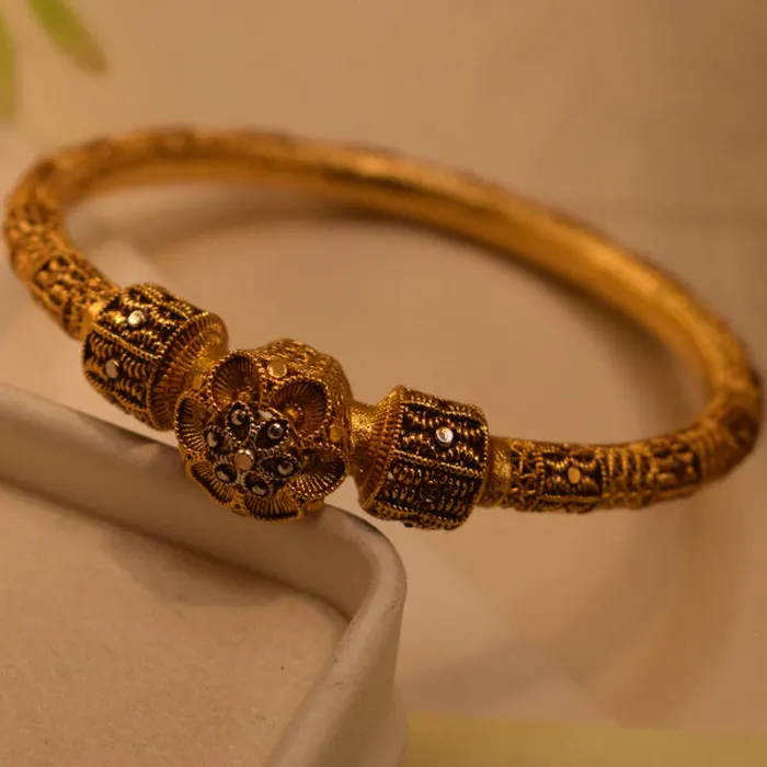 24k Rp Gold Coated Weight 24 Grams Bangle, view 2