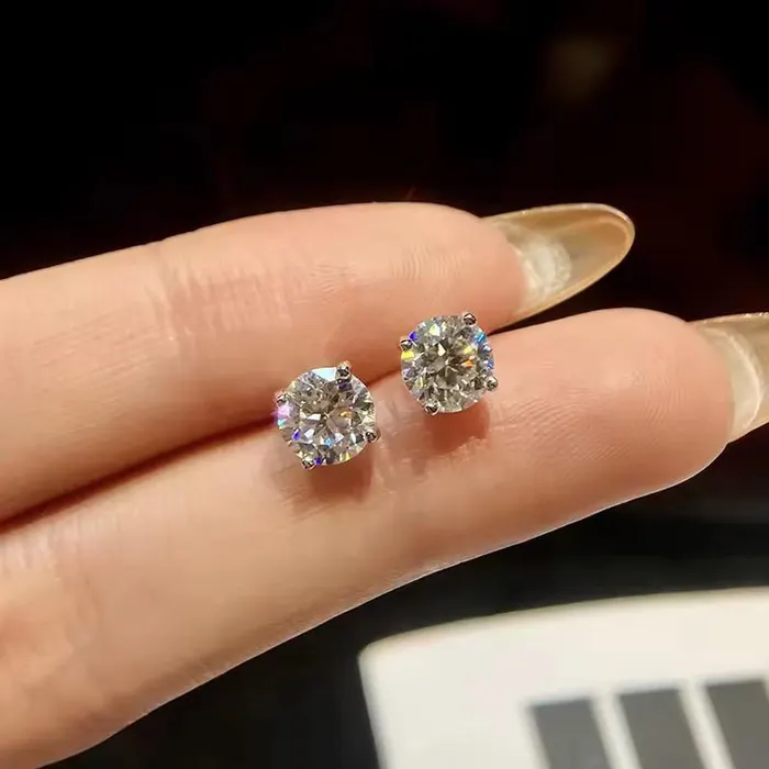 925 Chandi 2.3 Grams 18K Silver Plated Earrings