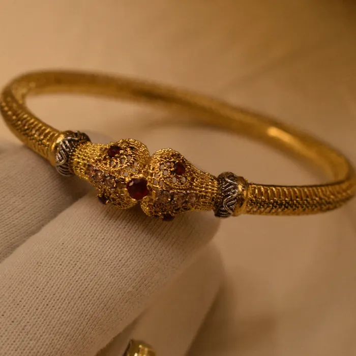 Charming Design RP 24K Gold Coated 12.5 Gram Bangle