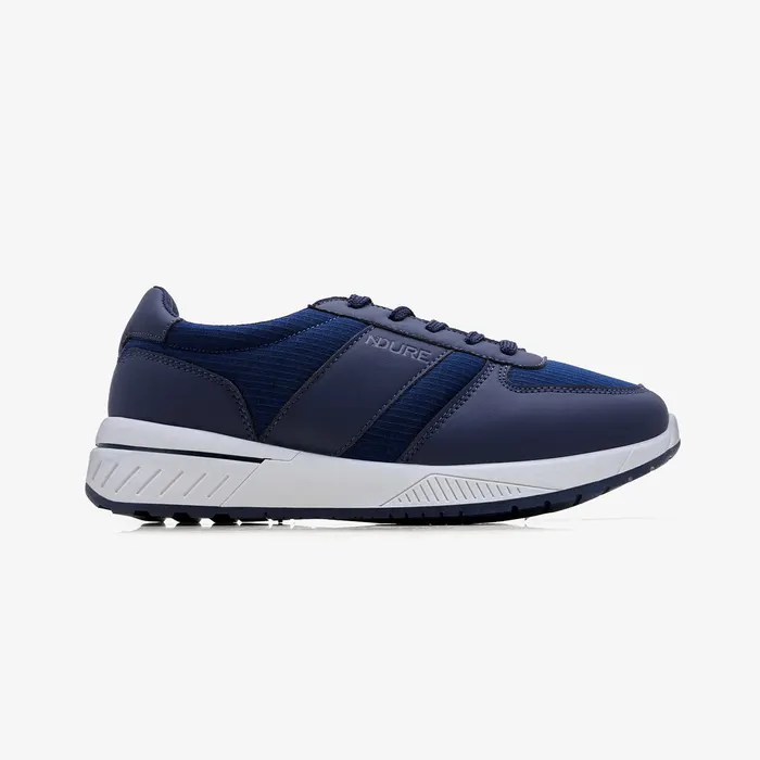 Men's Panel-Detail Sneakers in Navy