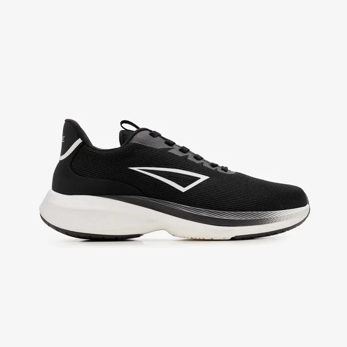Men's Contrast Sneakers in Black