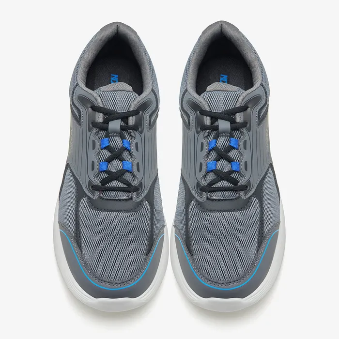 Men's Retro Sneakers in Grey, alternate view