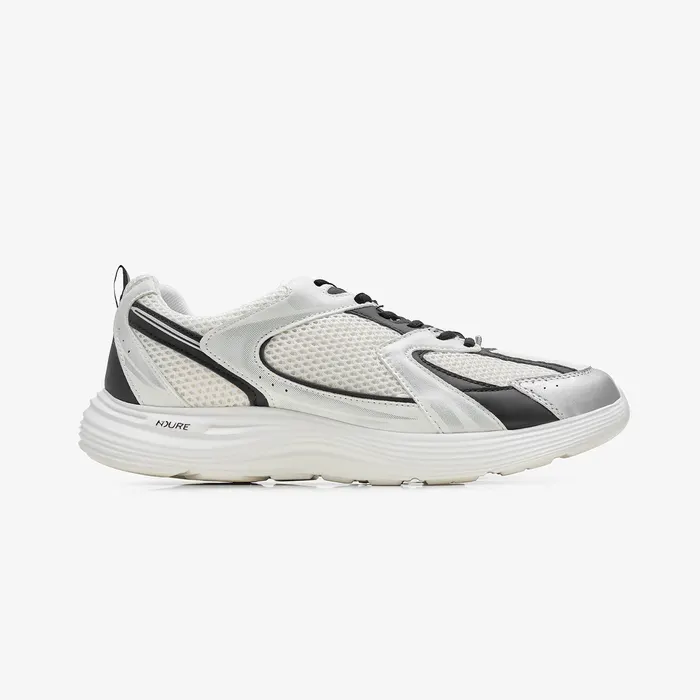 Men's Retro Sneakers in White