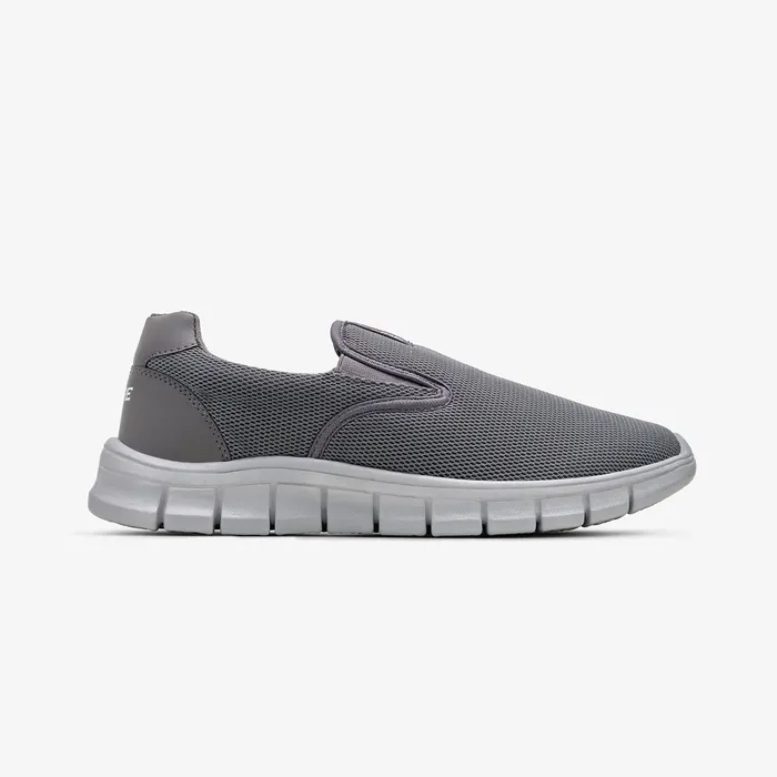 Men's Slip-On Sneakers in Grey (LEO-0025)