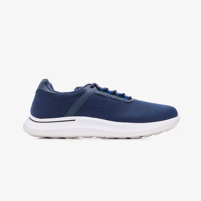 Men's Mesh Sneakers in Navy