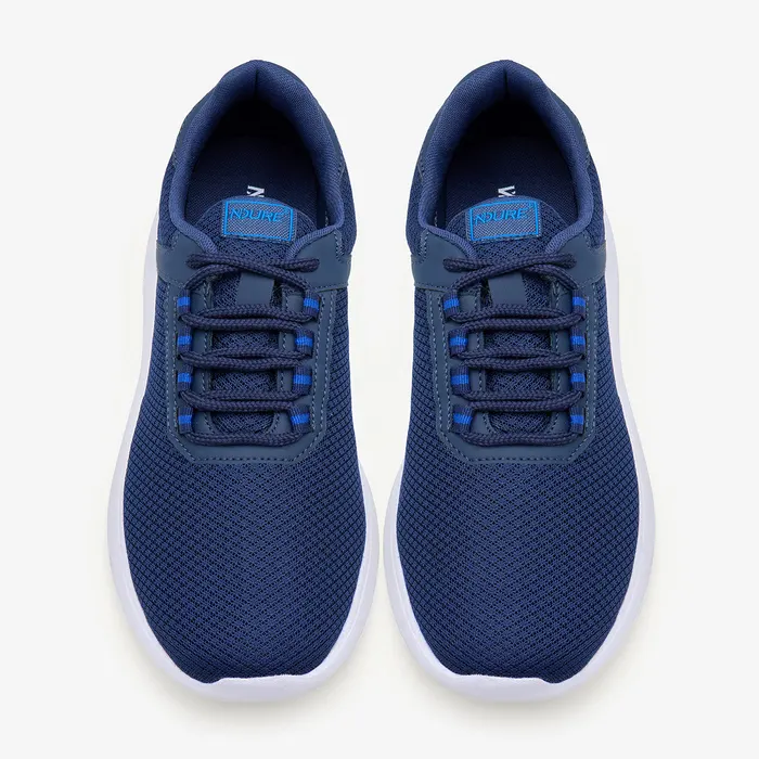 Men's Mesh Sneakers in Navy, alternate view