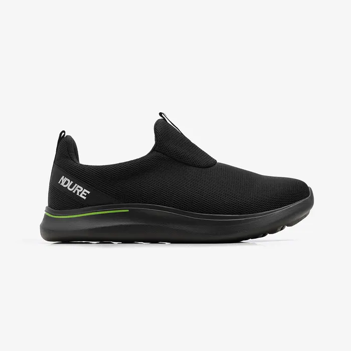 Men's Slip-On Sneakers in Black (LOK-0019)