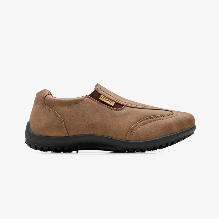 Men's Slip-On Shoes in Khaki