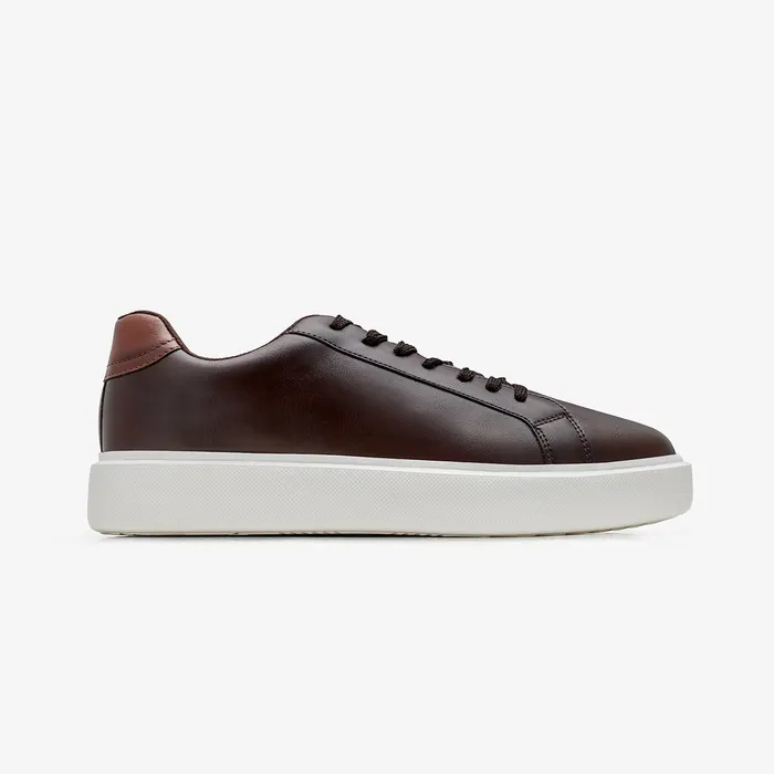Men's Thick Sole Sneakers in D.Brown