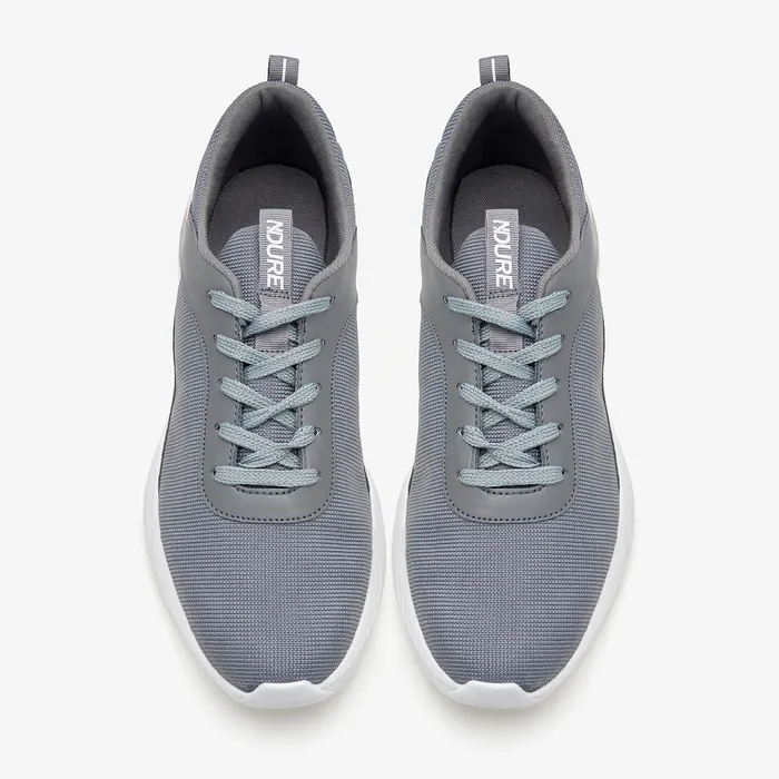 Men's Lace-Up Sneakers in Grey, view 2