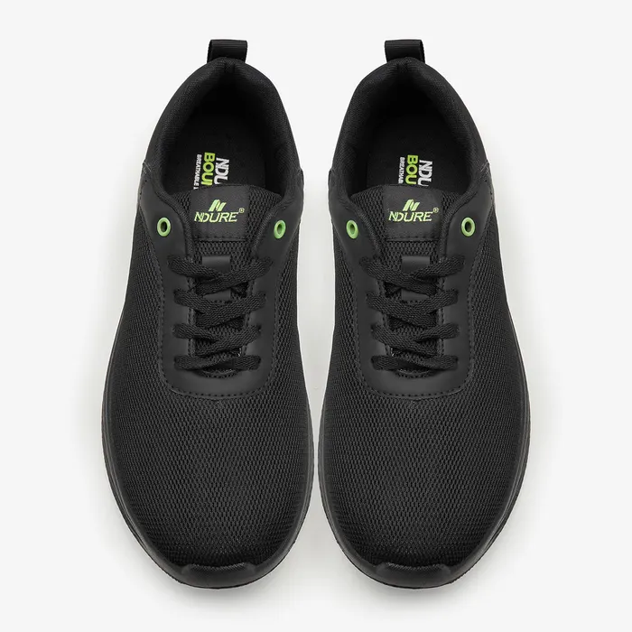 Men's Basic Sneakers in Black, alternate view