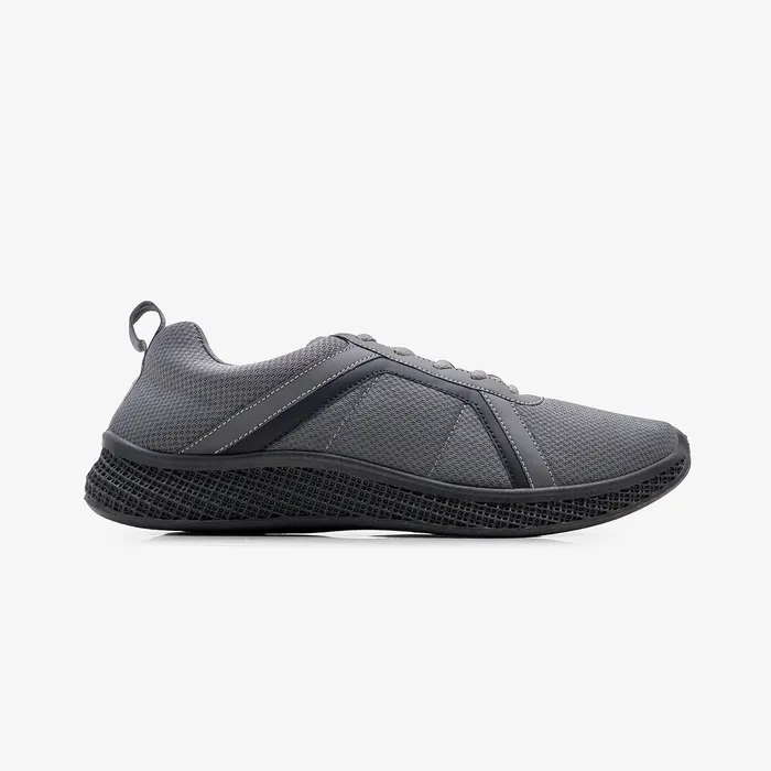 Men's Monochrome Sneakers in Grey