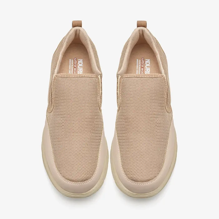 Men's Slip-On Sneakers in Beige, alternate view