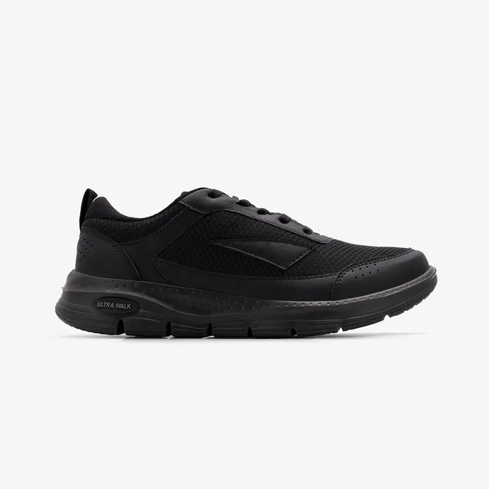 Men's Lace-Up Sneakers in Black (ULT-0009)
