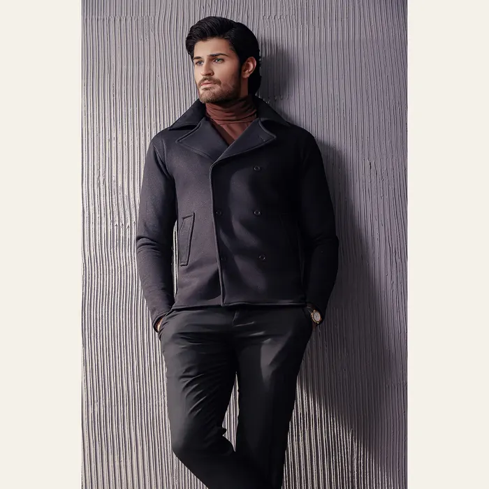 Black Pea Coat