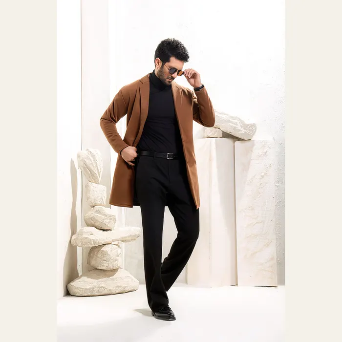 Brown Over Coat, alternate view