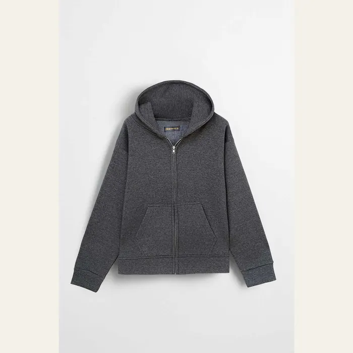 Charcoal Essential Hoodie in Gray