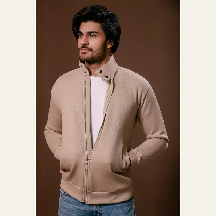 Stone Harrington Jacket With Funnel Neck